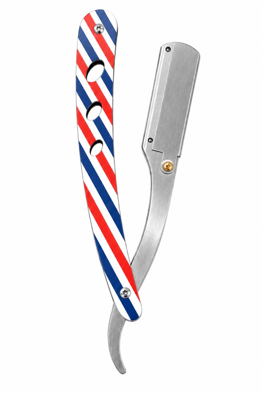 ORYN Selection Barber Pole Straight Razor